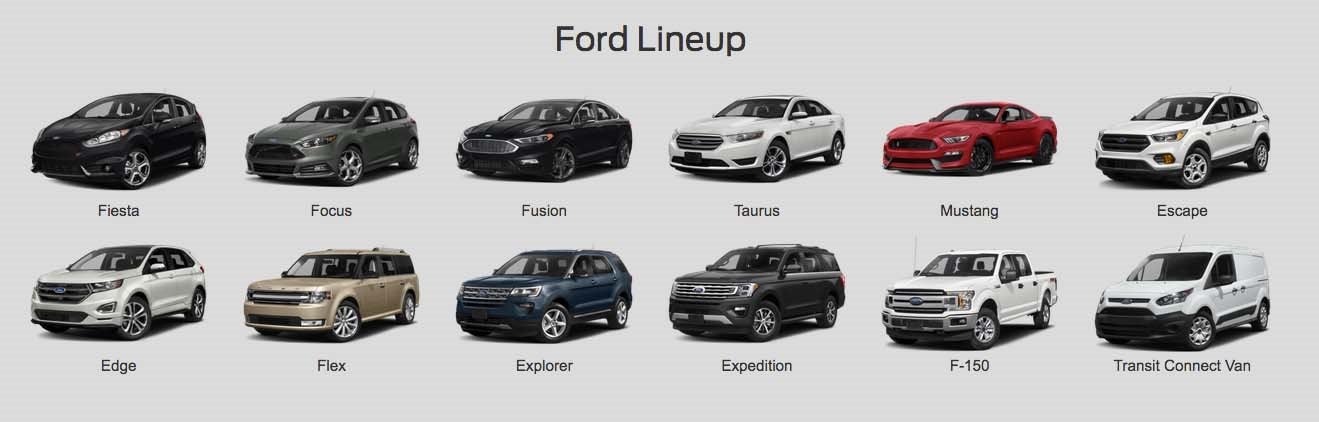 Ford Lineup
