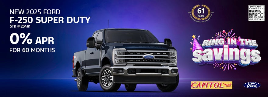 New 2025 Ford F-250 SD models in Santa Fe, NM
