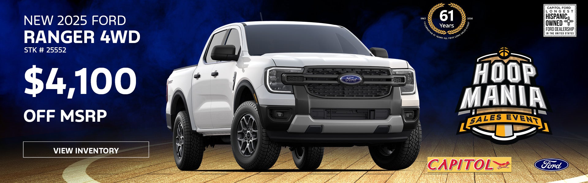 New 2025 Ford Ranger 4WD in Santa Fe, NM