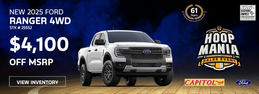New 2025 Ford Ranger 4WD in Santa Fe, NM