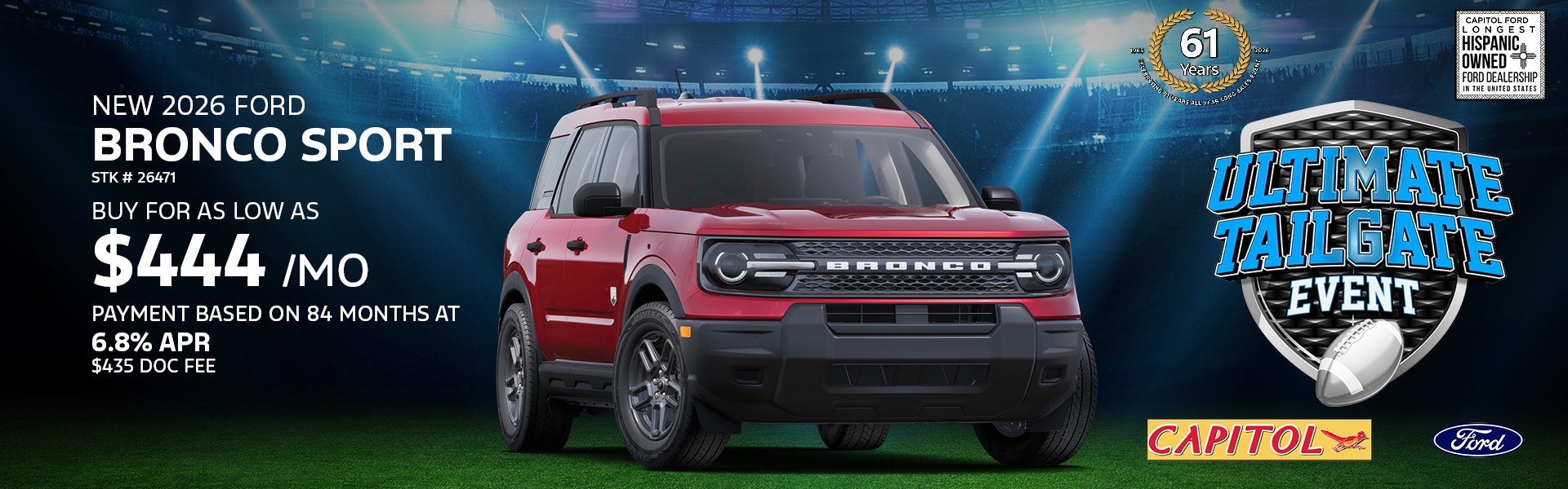 New 2026 Ford Bronco Sport