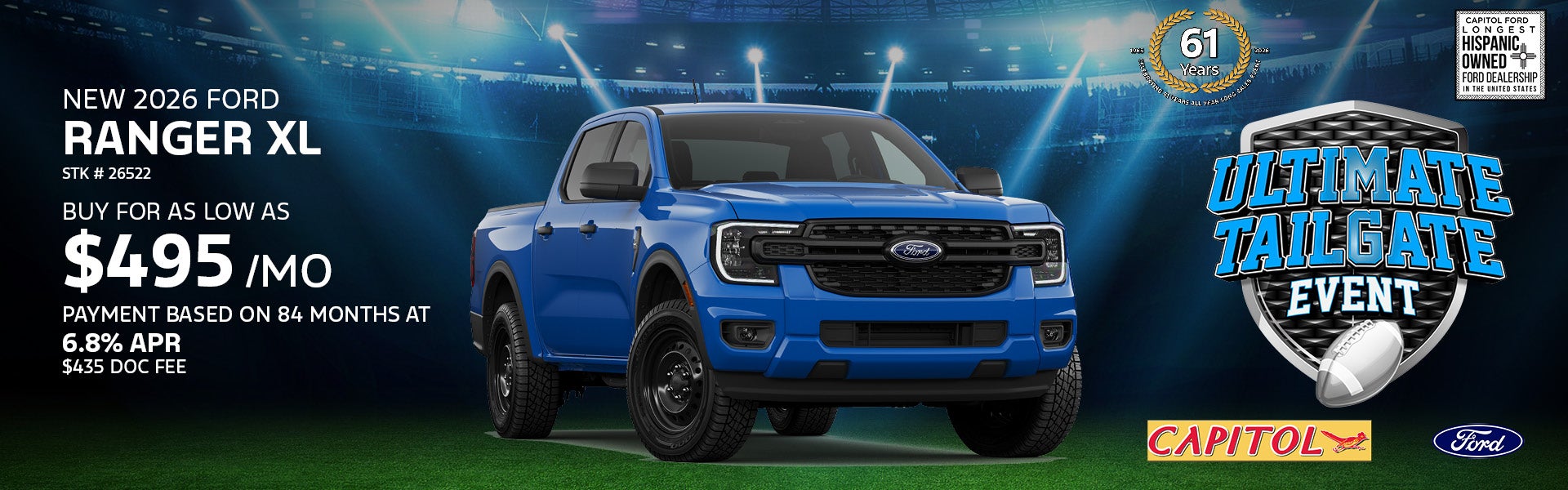 New 2026 Ford Ranger XL