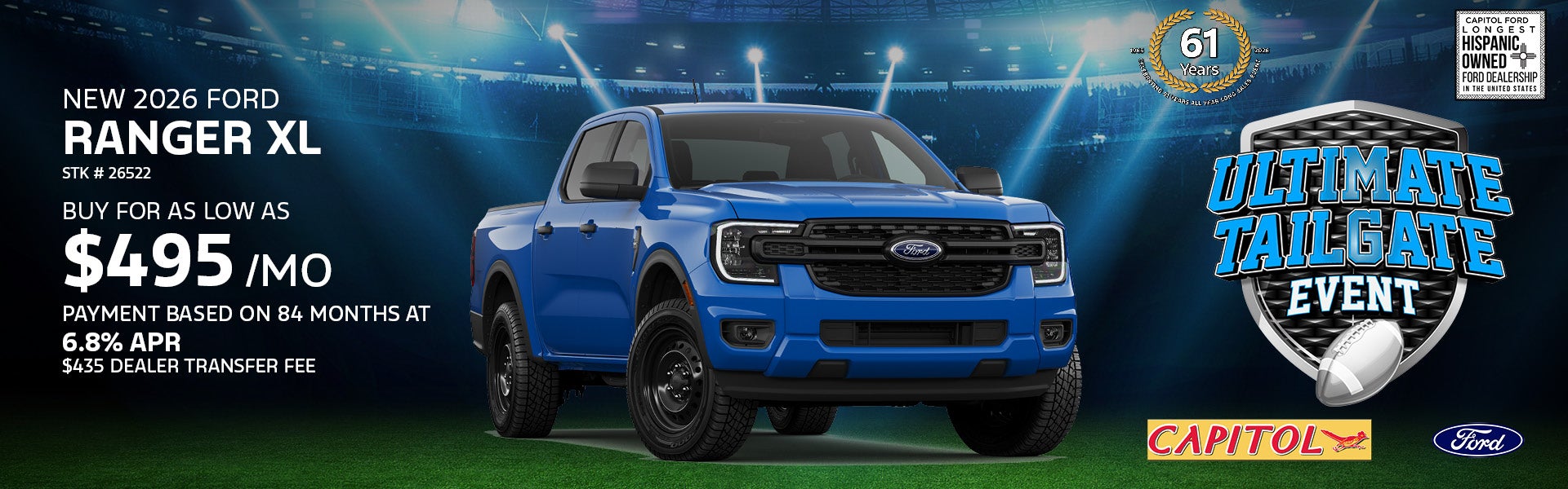 New 2026 Ford Ranger XL