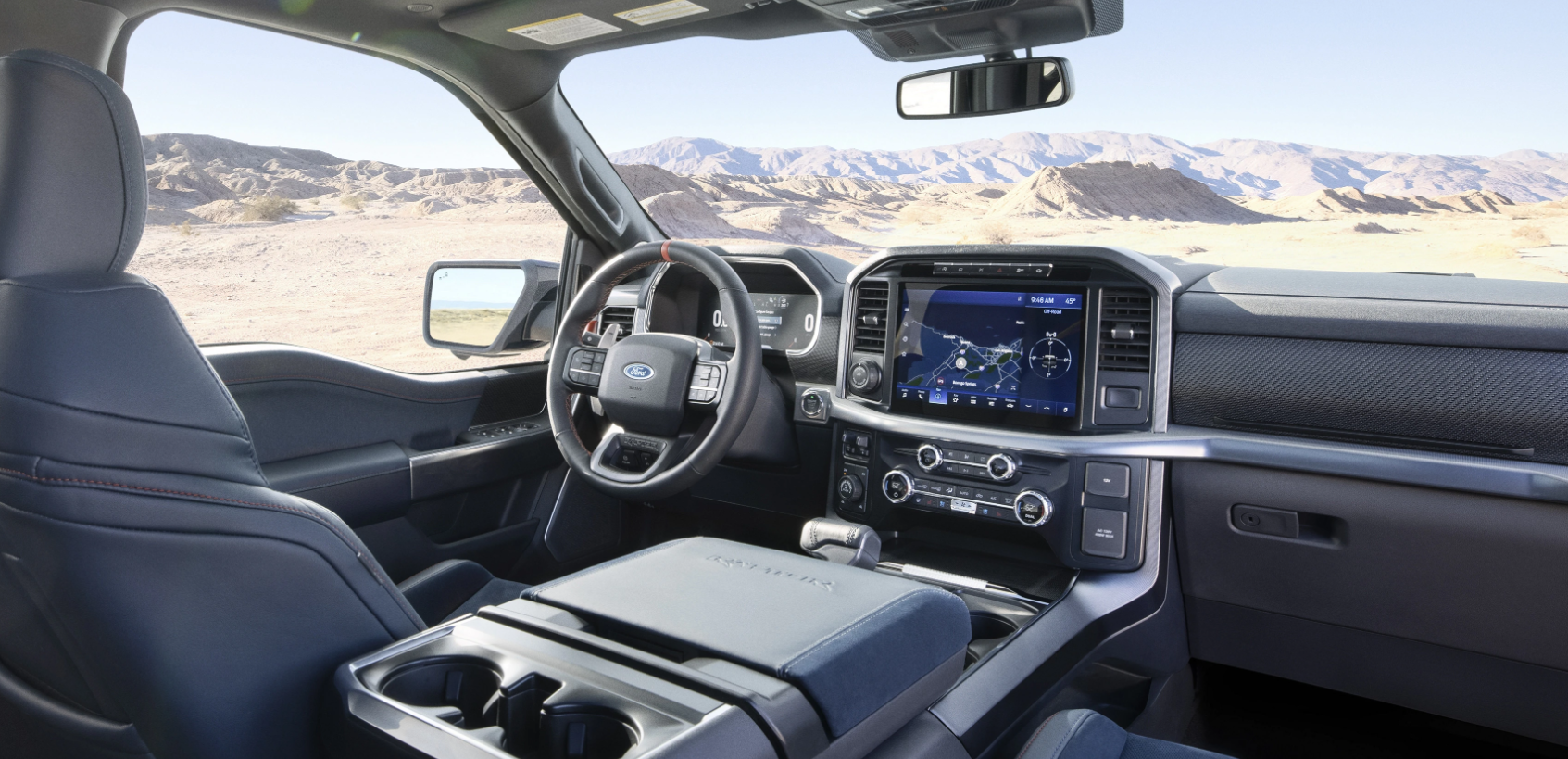 2022-ford-raptor-dashboard-and-infotainment-system