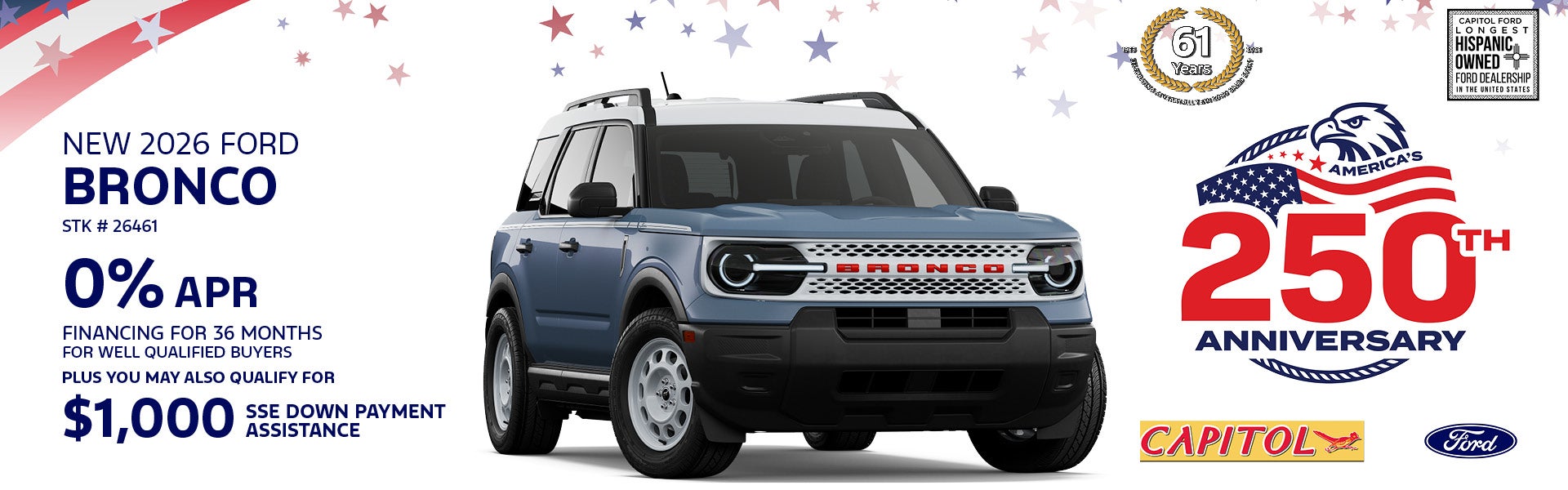 New 2026 Ford Bronco
