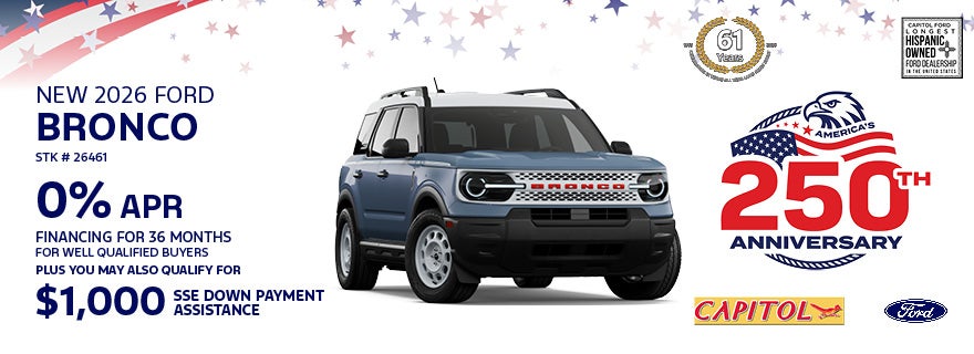 New 2026 Ford Bronco