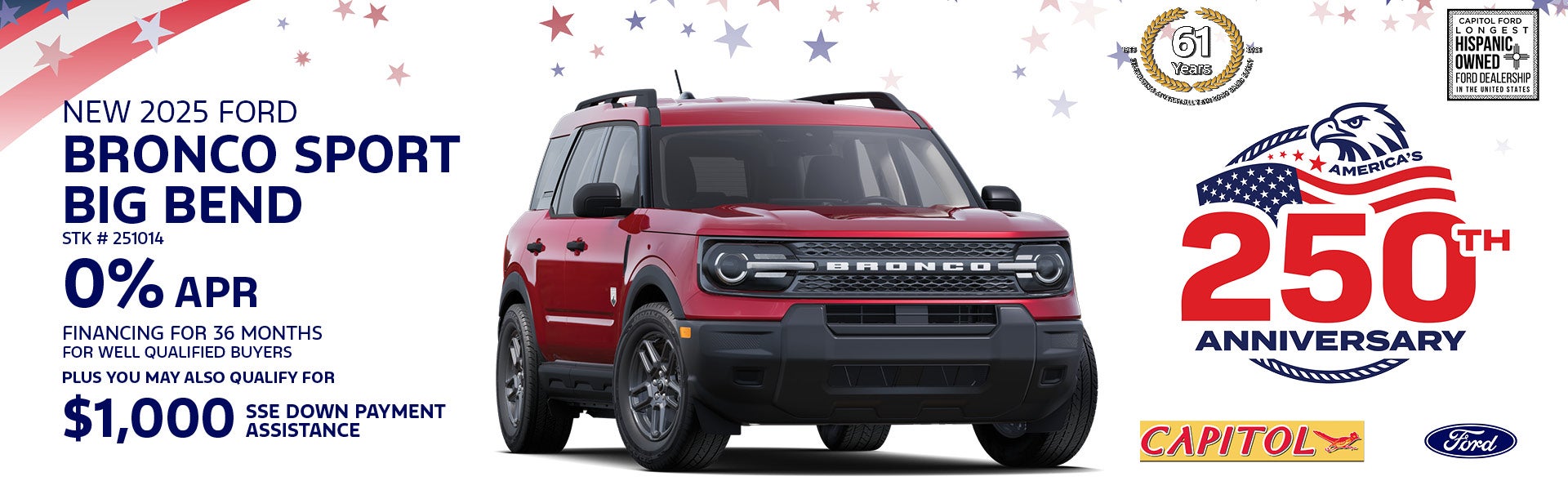 New 2025 Ford Bronco Sport Big Bend