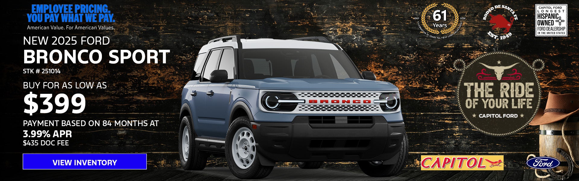 New 2025 Ford Bronco Sport