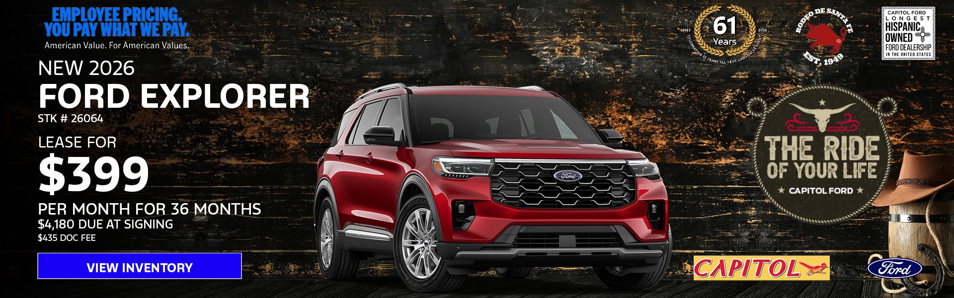 New 2026 Ford Explorer