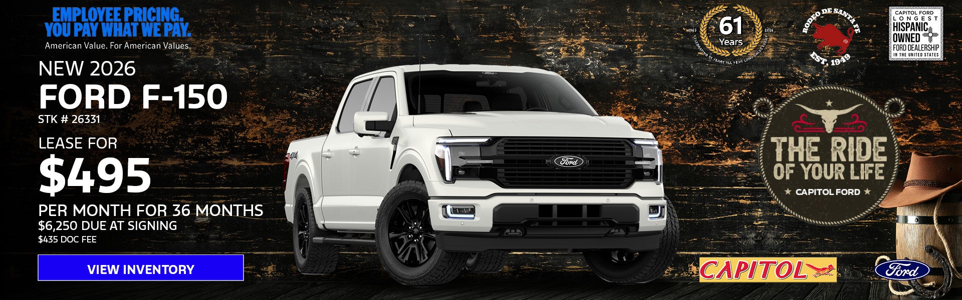 New 2026 Ford F-150