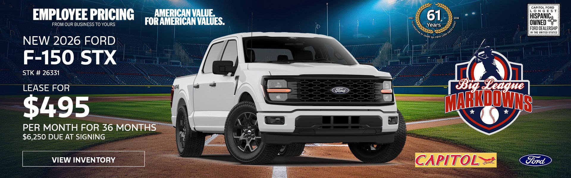 New 2026 Ford F-150 STX