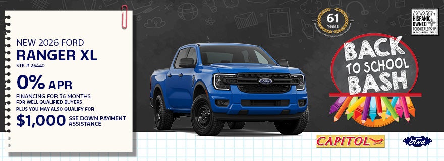 New 2026 Ford Ranger XL in Santa Fe, NM