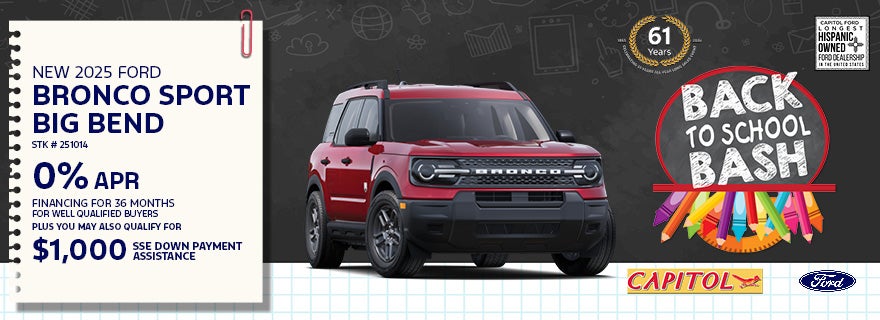 New 2025 Ford Bronco Sport Big Bend in Santa Fe, NM