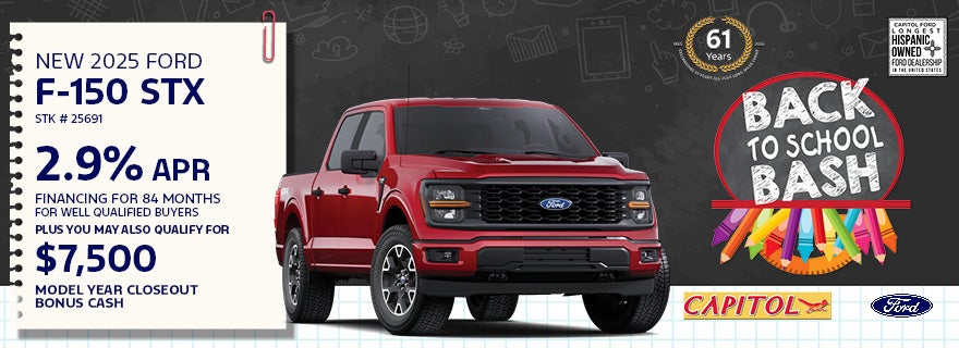 New 2025 Ford F-150 STX in Santa Fe, NM