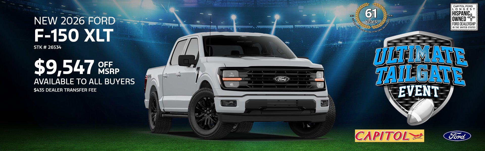 New 2026 Ford F-150 XLT