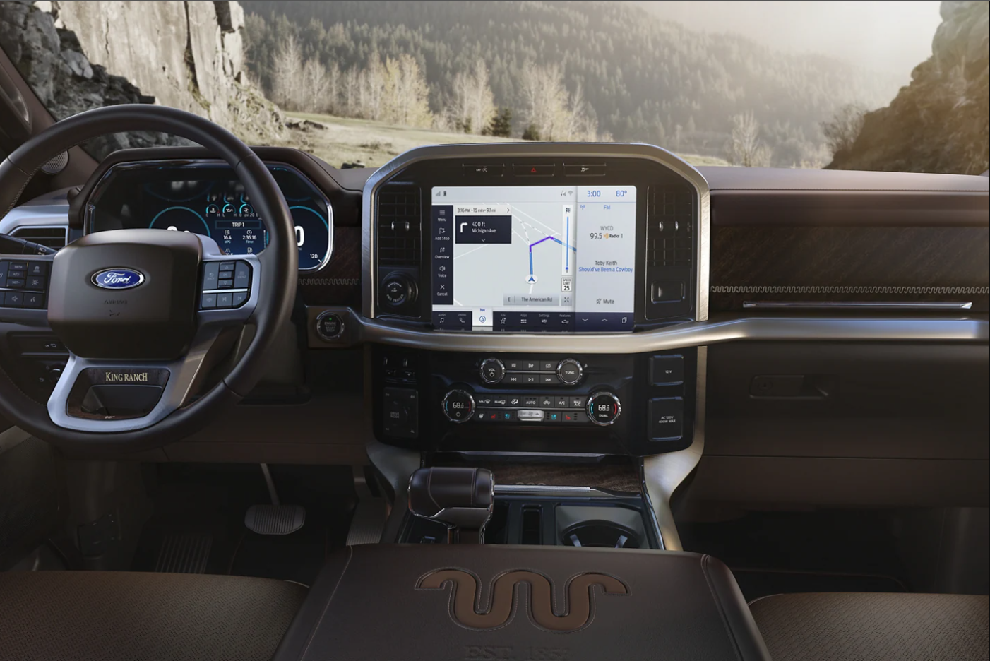 infotainment-system-of-2022-ford-f150