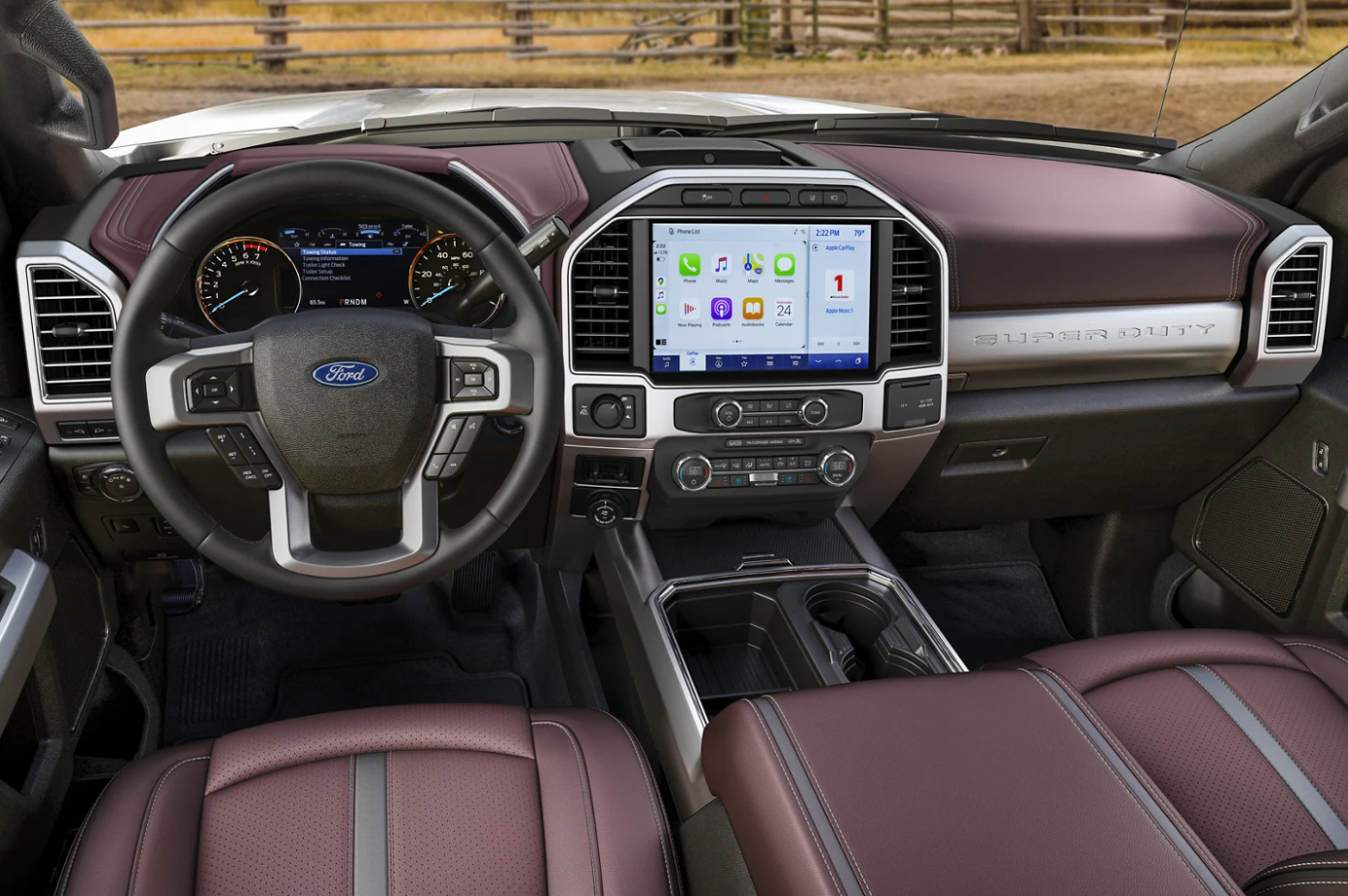 infotainment-system-new-ford-super-duty